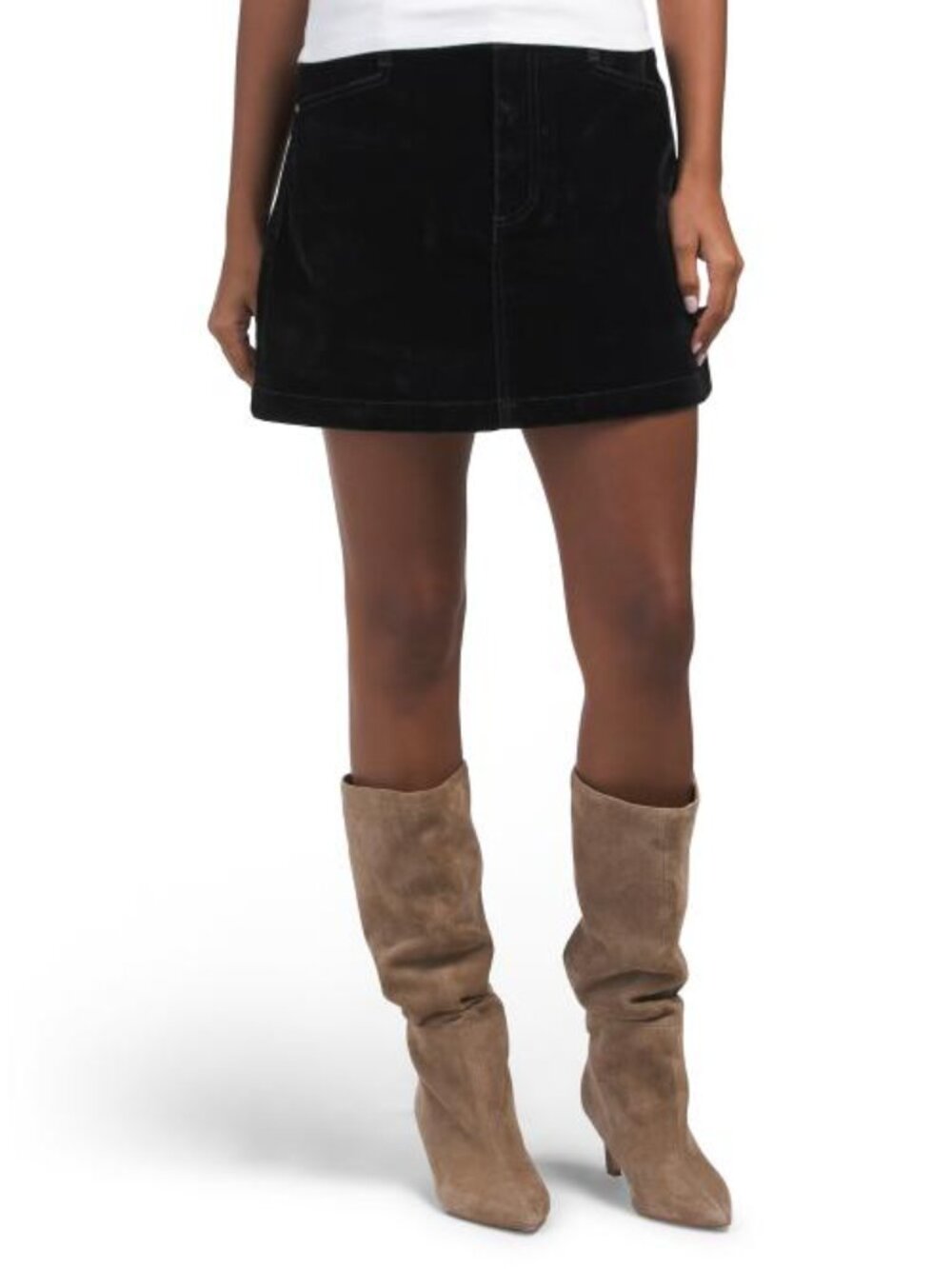PAIGE Janelle Mini Skirt